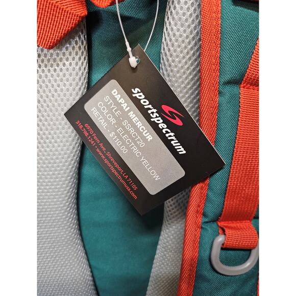 NWT 32L Trekking/Hiking Backpack Sportspectrum Dapai NEON green/yellow XL - Picture 6 of 9